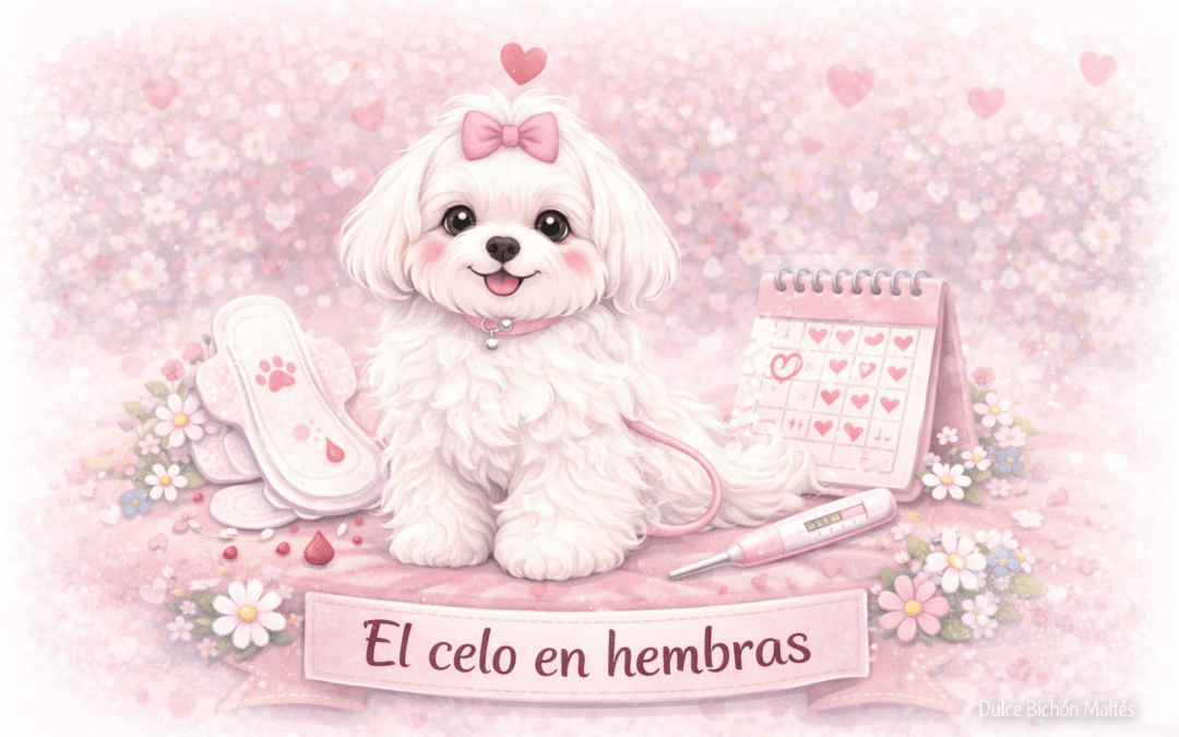 El celo en las perras: guía completa para entenderlo en tu Bichón Maltés 🐾