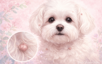 ¿Por qué le salen verrugas a los perros ancianos? Causas y cuidados para tu Bichón Maltés 🐾✨